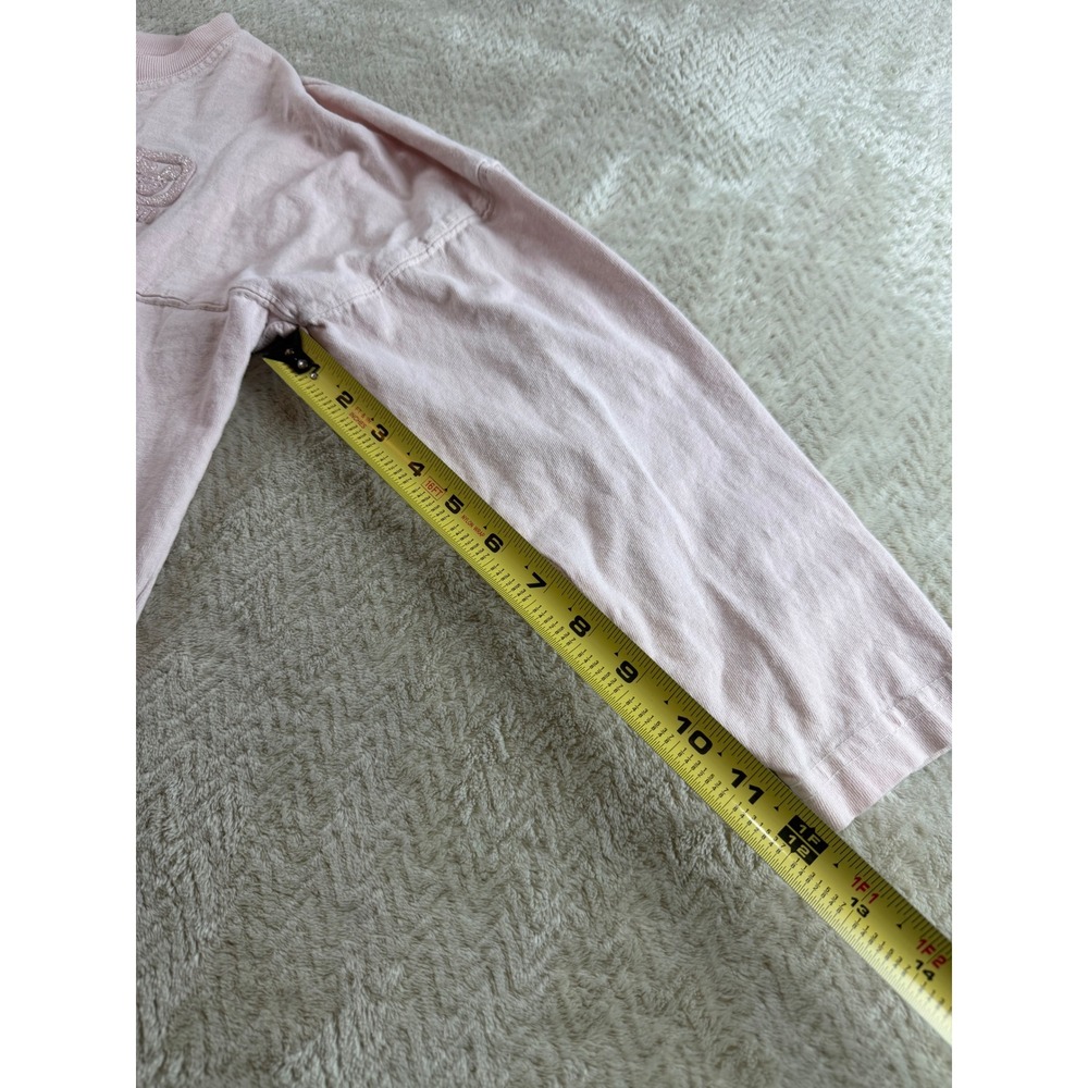 Disney Parks Walt Disney World Spirit Jersey Pink Glitter Puff Print Medium kids - Picture 7 of 13